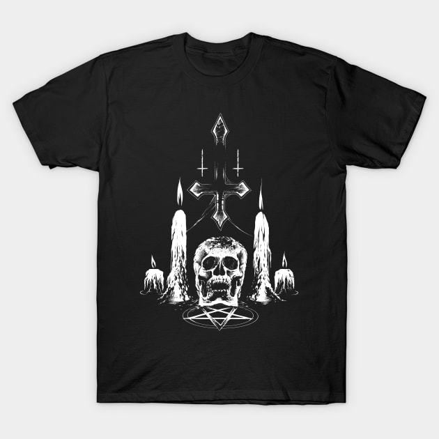 Occult Altar T-Shirt by wildsidecomix